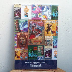 Disney Parks Disneyland Attraction Posters Set of 12 Haunted Mansion Pirates